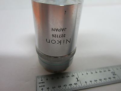 NIKON DIC M PLAN 40X OBJECTIVE MICROSCOPE OPTICS BIN#J7-16