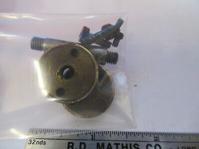 ANTIQUE LEITZ WETZLAR BRASS HARDWARE SCREW MICROSCOPE PART AS PICTURED &13-FT-34