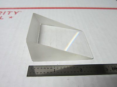 OPTICAL PRISM [small chip on corner] LASER OPTICS xvi BIN#4V-03