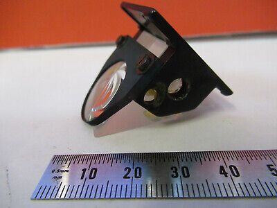 OPTICAL GLASS PRISM MICROSCOPE PART OPTICS AS PICTURED #82-A-15