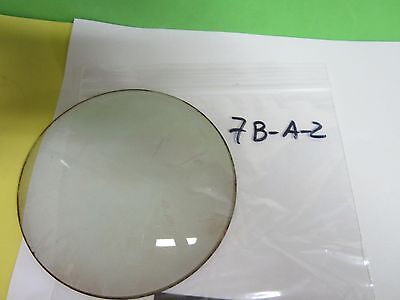 OPTICAL LARGE PLANO CONVEX LENS TRANSLUCENT ?? LASER OPTICS  BIN#7B-A-2