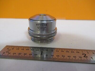 LEITZ WETZLAR OBJECTIVE POL 3.5X /170 OPTICS MICROSCOPE PART AS PICTURED 11-B-26