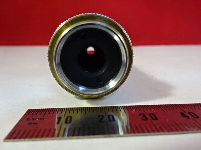 LEITZ GERMANY VINTAGE OBJECTIVE 100X /170 OPTICS MICROSCOPE PART #F6-A-16