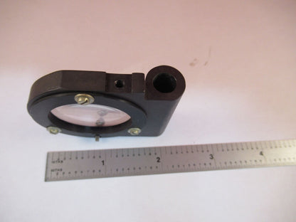 ZEISS MOUNTED OPTICAL LENS GERMANY MICROSCOPE PART OPTICS AS IS #F7-14