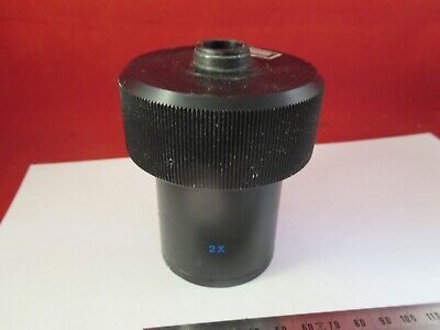 FOR PARTS MICROSCOPE PIECE OBJECTIVE REFLECTIVE 2X OPTICS AS PICTURED &8-B-03