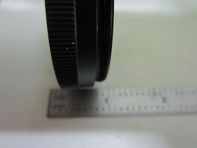 MICROSCOPE PART STEREO 15578 OBJECTIVE COVER LENS OPTICS AS IS BIN#T2-13