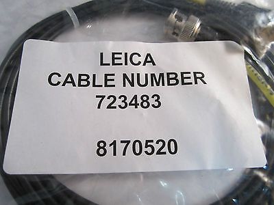 MICROSCOPE PART LEICA CABLE 723483 AS IS BIN#20