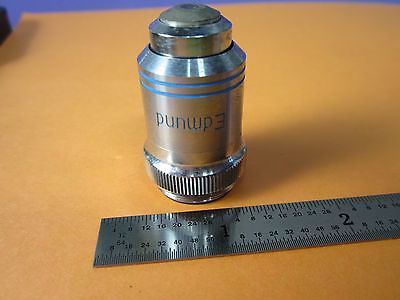 MICROSCOPE OPTICAL PART EDMUND OBJECTIVE 40X OPTICS BIN#35-07