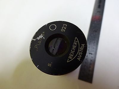 MICROSCOPE PART REICHERT AUSTRIA EYEPIECE PLAN 8X S. 923 OPTICS AS IS BIN#X2-32