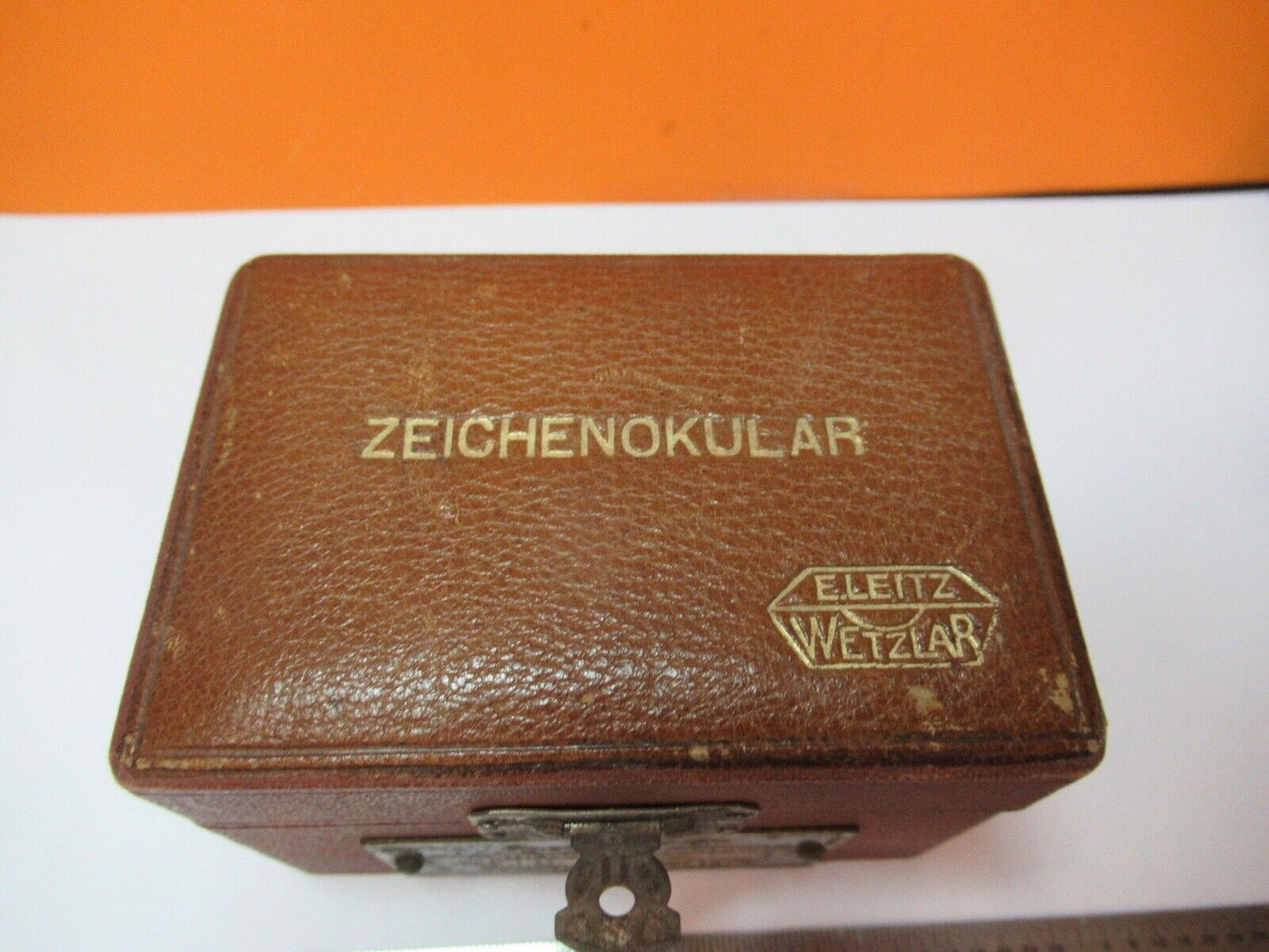 LEITZ GERMANY ZEICHENOKULAR EYEPIECE MICROSCOPE PART OPTICS AS PICTURED &W8-A-04