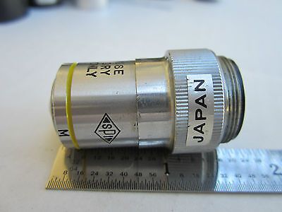 OPTICAL MICROSCOPE PART OBJECTIVE SPI JAPAN 43X OPTICS AS IS DWR#02