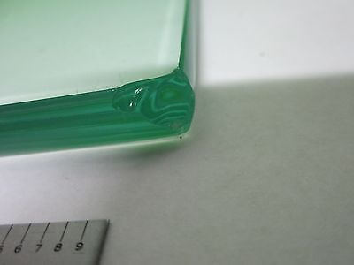 MICROSCOPE PART LARGE GLASS PLATE SPECIMEN TABLE [chips on corners] BIN#S8-01