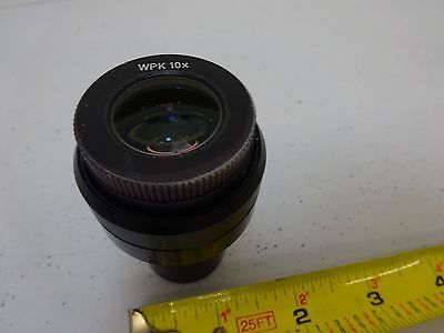 MICROSCOPE PART POLYVAR REICHERT EYEPIECE WPX 10X OPTICS AS IS BIN#P4-B-09