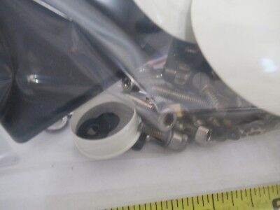 LEICA DMR GERMANY LOT SET OF SCREWS CAPS MICROSCOPE PART AS PICTURED #FT-3-7