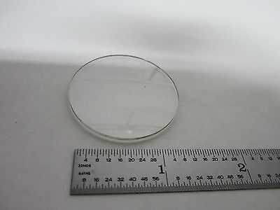 OPTICAL BI CONVEX LENS 38 mm DIAMETER FL 200 mm LASER OPTICS BIN#Q4-47