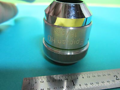 MICROSCOPE OBJECTIVE EPIPLAN HD 16X ZEISS GERMANY OPTICS BIN#B3-20