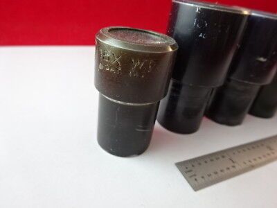 for parts LOT EYEPIECES OPTICAL AO BL MICROSCOPE PART OPTICS AS IS #54-A-10