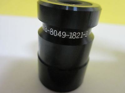 MICROSCOPE PART OBJECTIVE OLYMPUS JAPAN LENS 67.43 mm OPTICS AS IS BIN#U4-10