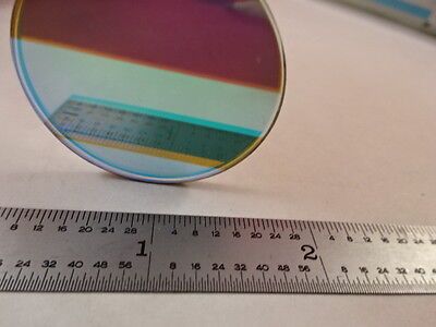 COATED FLAT FILTER NEUTRAL DENSITY LENS MIL SPEC OPTICS AS PICTURED &J8-B-03