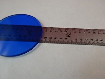 MICROSCOPE PART WILD SWISS BLUE GLASS FILTER ILLUMINATOR OPTICS AS IS B#C5-H-26