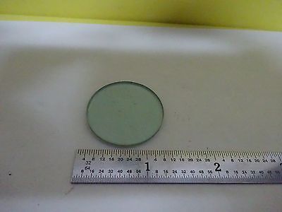 MICROSCOPE PART ZEISS GERMANY COATED FILTER OPTICS AS IS BIN#W7-17