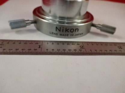 PIECE ULTRA DARK FIELD CONDENSER NIKON MICROSCOPE PART OPTICS AS IS &33-A-68