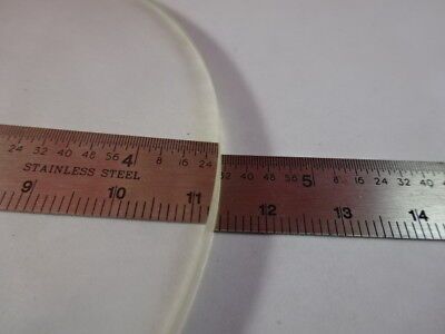 LARGE OPTICAL THICK LENS CONVEX CONCAVE MIL SPEC PRO OPTICS AS PICTURED &94-86