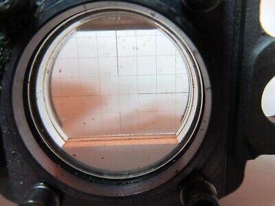 OPTICAL MIL SPEC ILLUMINATED GRID LENS NICE OPTICS AS PICTURED &FT-5-44