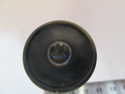 ANTIQUE 1860's SEIBERT GERMANY EYEPIECE II MICROSCOPE PART AS PICTURED &F1-A-29