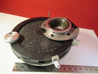 CARL ZEISS GERMANY 465270 CONDENSER OPTICS MICROSCOPE PART AS PICTURED &13-57