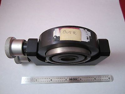 OPTICAL ORIEL MOUNT LASER OPTICS rotation tilt fixture iii BIN#PMEL