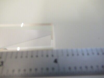 OPTICAL BK7 GLASS BAR LIGHT GUIDE LASER OPTICS AS PICTURED &58-B-15