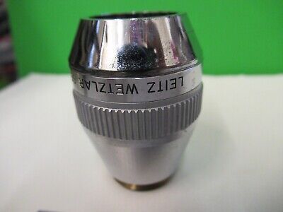 LEITZ WETZLAR ERGOLUX OBJECTIVE 10X DF NPL MICROSCOPE PART AS PICTURED &15-A-76