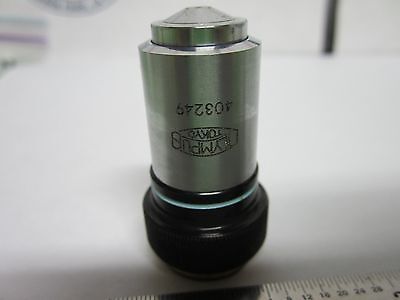 MICROSCOPE OBJECTIVE OLYMPUS MPLAN 100X OPTICS BIN#5K-H-23