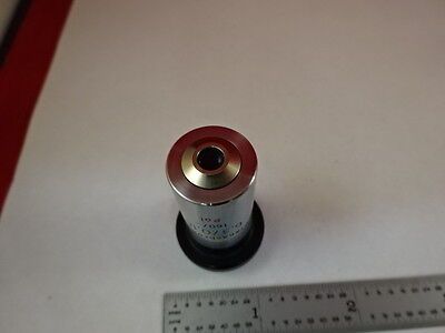 MICROSCOPE PART ZEISS GERMANY POLARIZER OBJECTIVE 6.3X POL OPTICS AS IS #T2-B-02