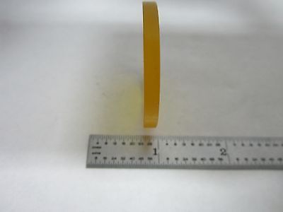 OPTICAL YELLOW FILTER LASER OPTICS AS IS BIN#L4-25