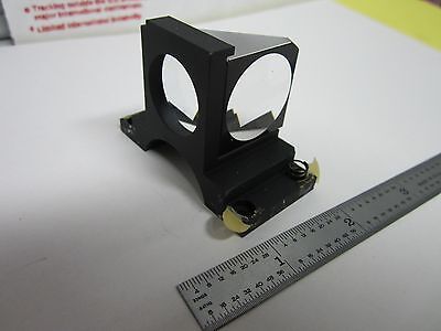 MICROSCOPE PART LEICA LEITZ DMR PRISM OPTICS AS IS BIN#E5-P-12