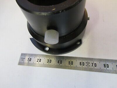 LEICA GERMANY DMR TRINOCULAR FIXTURE HEAD MICROSCOPE PART AS PICTURED P6-A-106