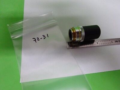 MICROSCOPE PART OBJECTIVE NIKON 10X OPTICS AS IS BIN#72-31