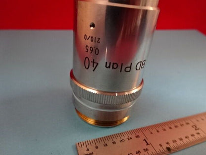 NIKON JAPAN BD OBJECTIVE 40X 210/0 MICROSCOPE PART OPTICS &R3-A-22