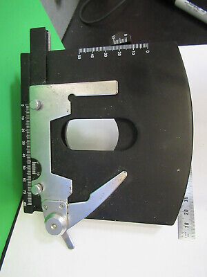 GENERIC XY STAGE TABLE MICROSCOPE PART AS PICTURED &Z1-A-35