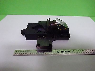 MICROSCOPE PART LENS + PRISM ASSEMBLY OPTICS AS IS BIN#Y2-25