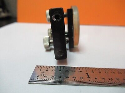 OLYMPUS JAPAN CONCAVE MOUNTED MIRROR OPTICS MICROSCOPE PART AS PICTURE &W8-A-78