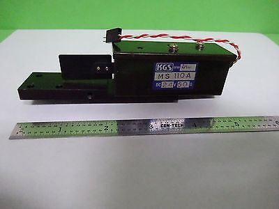 OPTICAL KGS SHUTTER SOLENOID ACTUATOR LASER OPTICS AS IS BIN#Y2-40