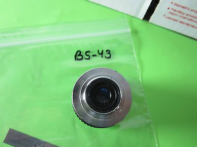 OPTICAL COSMICAR 25 MM LENS TV JAPAN nick on edge OPTICS BIN#B5-43