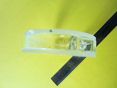 OPTICAL UV CELL QUARTZ ULTRAVIOLET [chipped] LASER OPTICS BIN#28-88