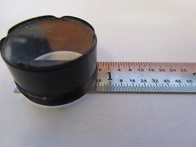 OPTICAL RETICLE GRATICULE MEASURING OPTICS MICROSCOPE PART AS PICTURED &19-B-43