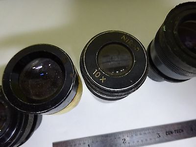 LOT MICROSCOPE EYEPIECES parts repair  OPTICS #P9-19