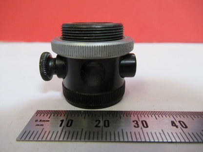 ANTIQUE SPENCER USA PRISM OPTICS LENS MICROSCOPE PART AS PICTURED G4-A-89