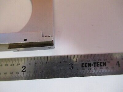 ZEISS GERMANY STAGE PIECE PLATE MICROSCOPE PART AS PICTURED &8C-A-96